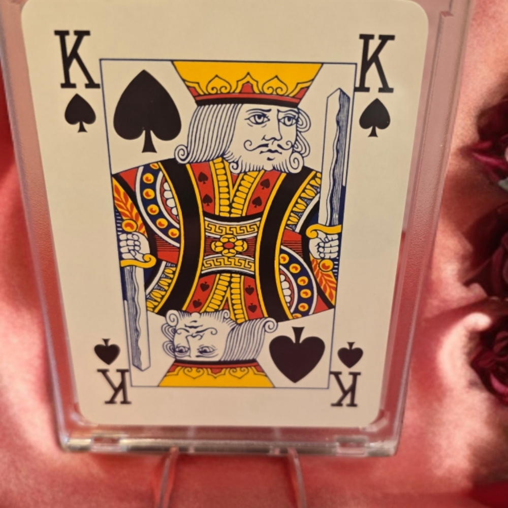 Gucci GG Card W Display Case & Stand. Ace ♠️ King ♠️ Q♠️ J♠️ 10 ♠️CHOOSE ONE - Picture 13 of 16
